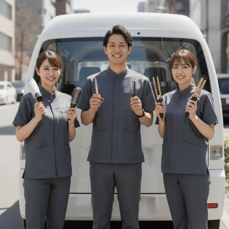 高級美容室 のチーム: 防府市